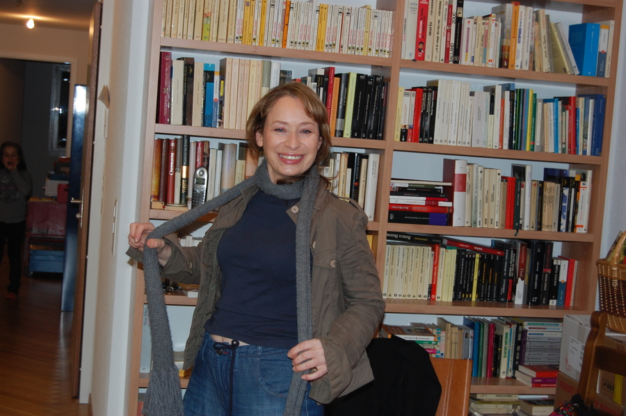 Girl in a jacket
