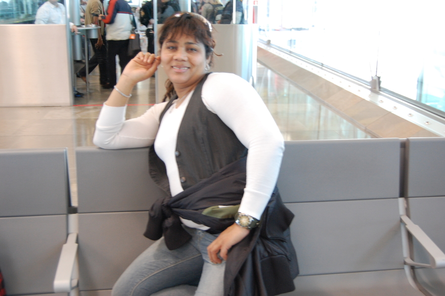 Girl in a jacket