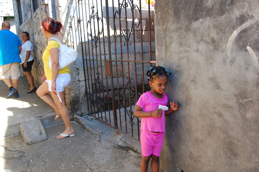 Girl in a jacket