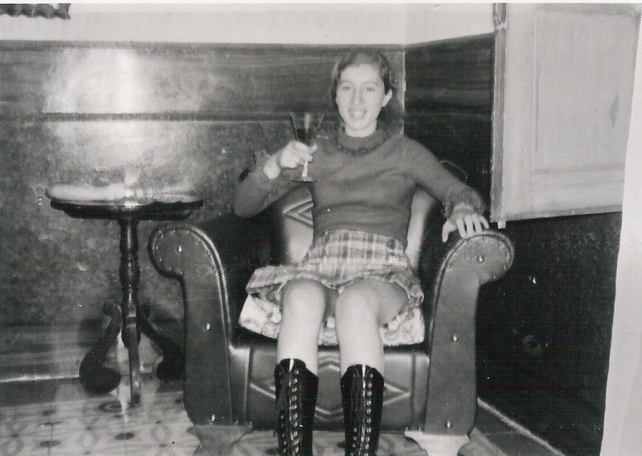 Girl in a jacket