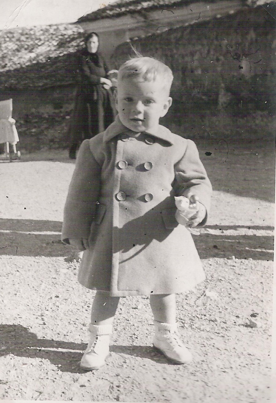 Girl in a jacket