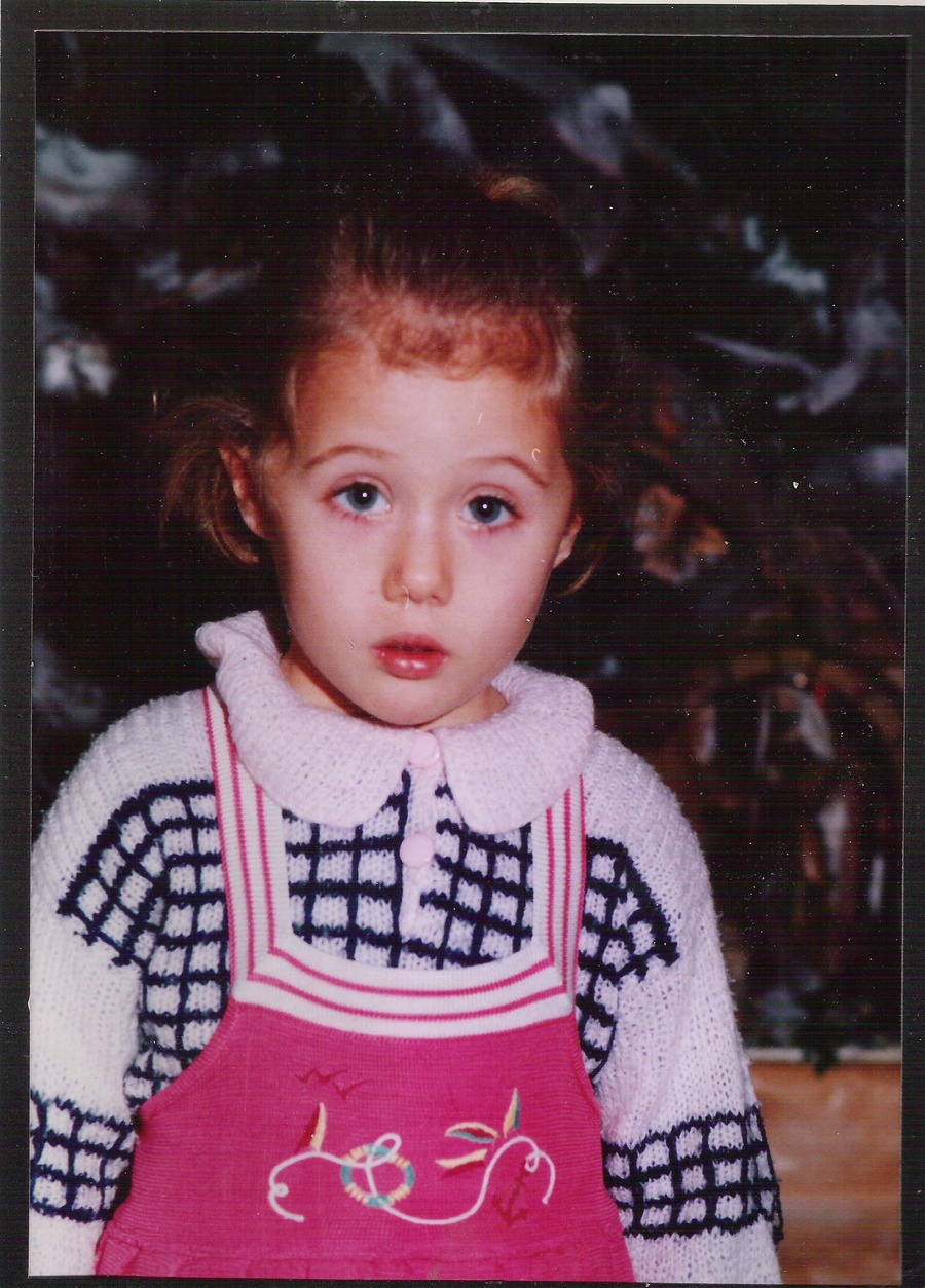 Girl in a jacket