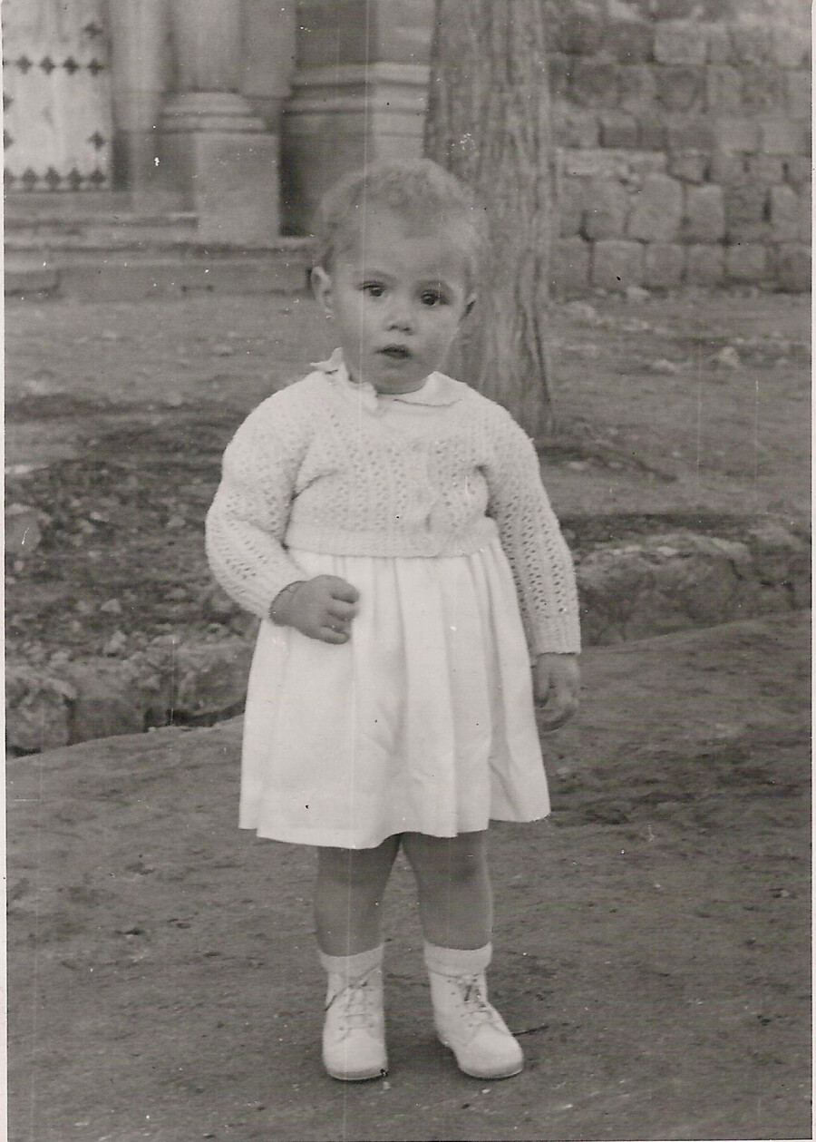 Girl in a jacket