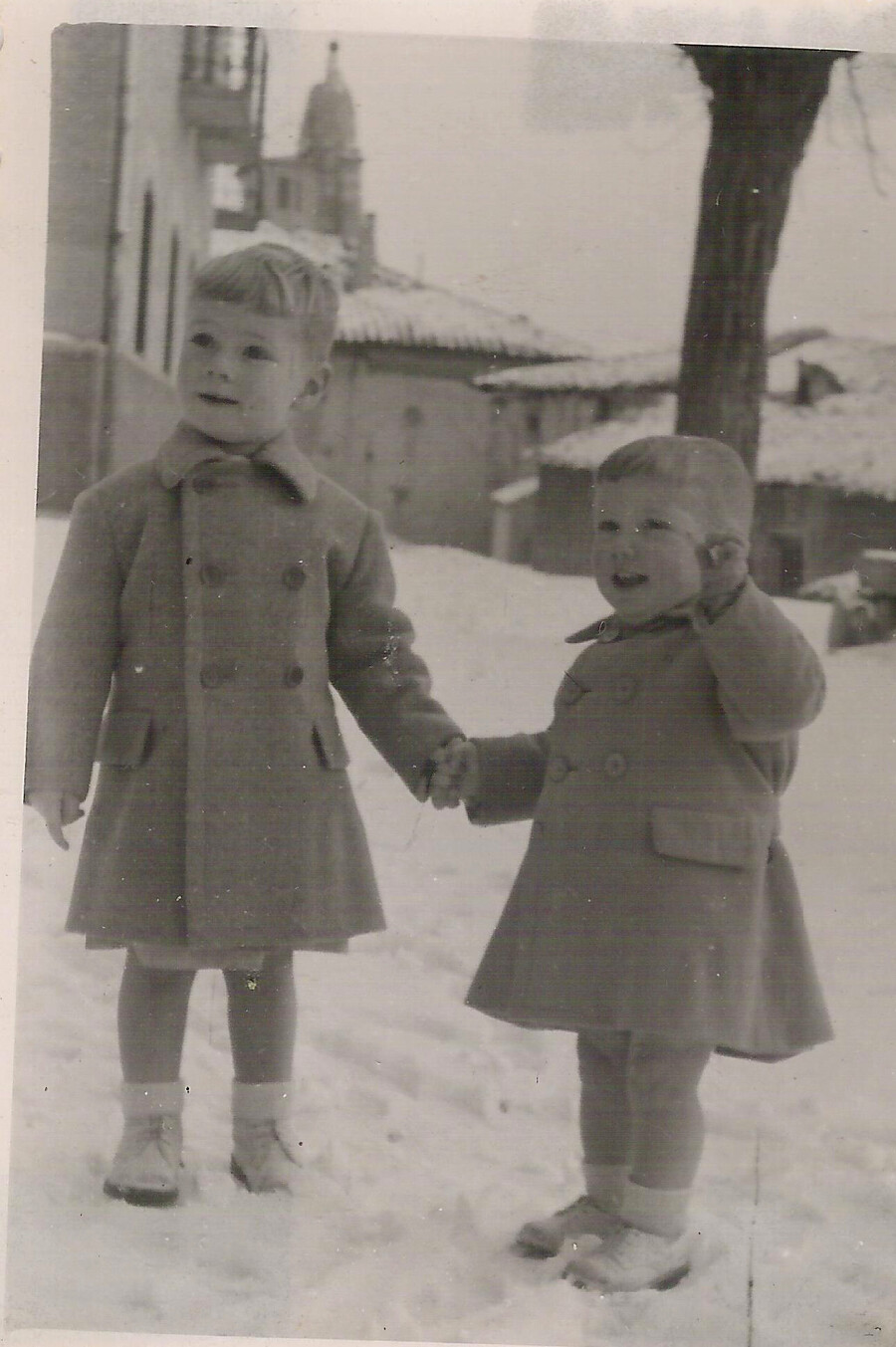 Girl in a jacket