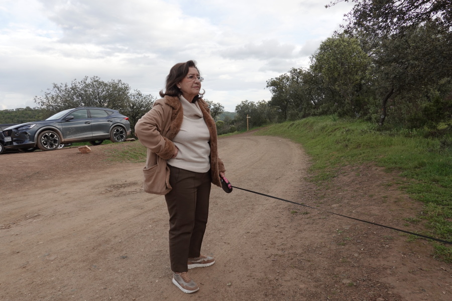 Girl in a jacket